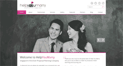 Desktop Screenshot of helpyoumarry.com